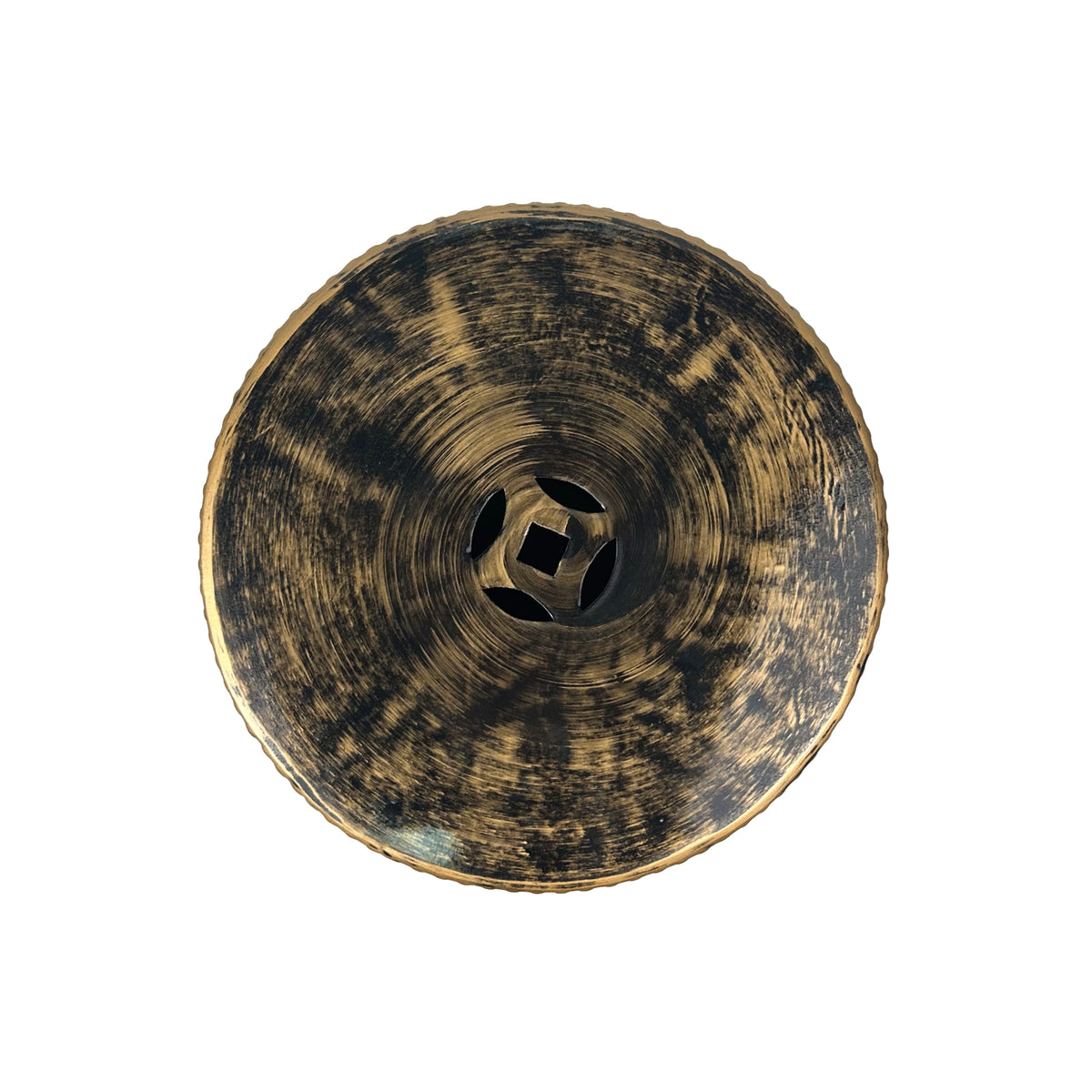 Ceramic Stool Featuring Intricate Ethnic-Style Designs