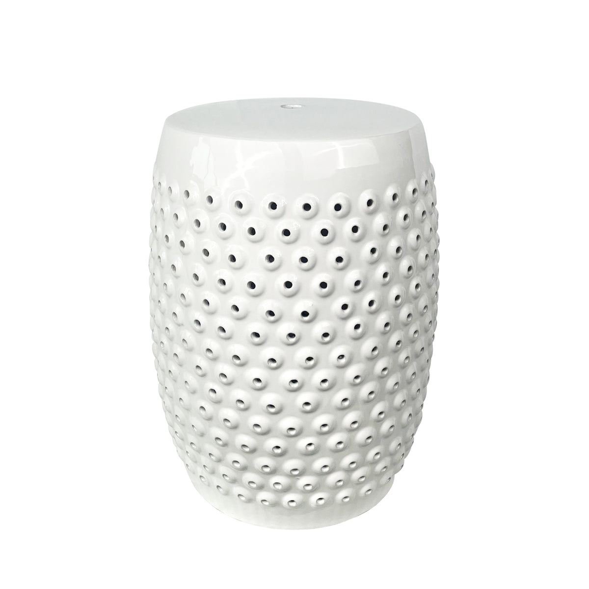 Ceramic garden drum stool outdoor furniture design sense of modern art cave style